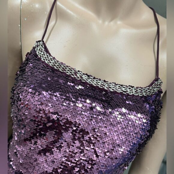 Sexy & Stunning Sequins and Beads Strappy Backless Mermaid Gown - Picture 4 of 12